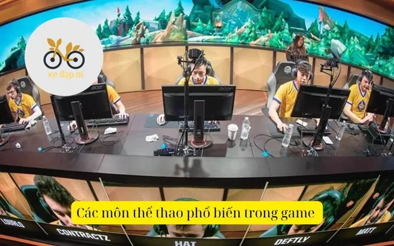 Các môn thể thao phổ biến trong game