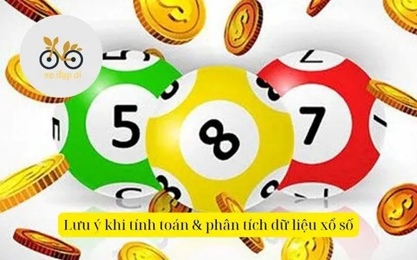 Lưu ý khi tính toán & phân tích dữ liệu xổ số