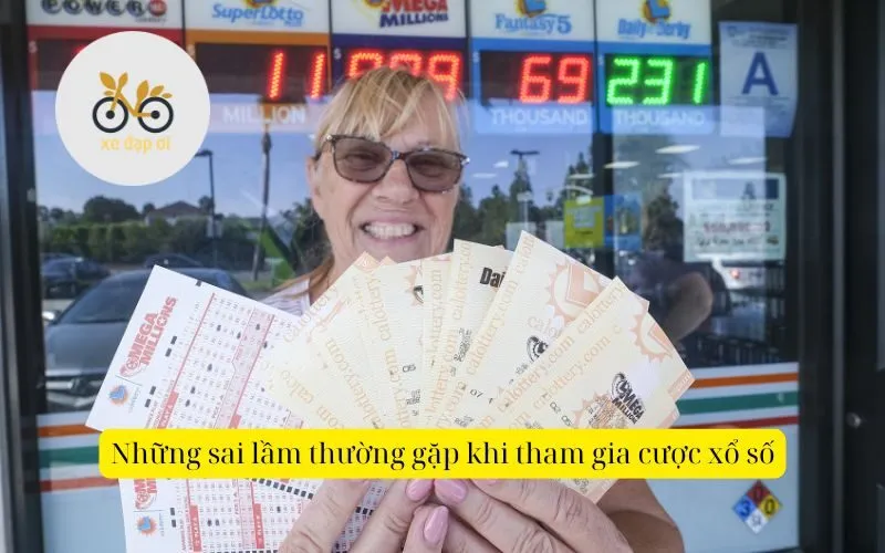 Những sai lầm thường gặp khi tham gia cược xổ số