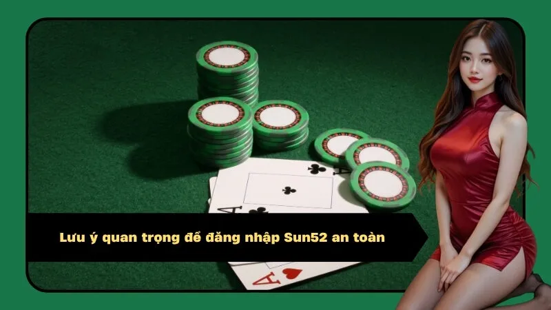 Lưu ý quan trọng để đăng nhập Sun52 an toàn