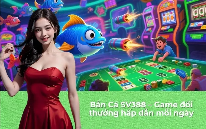 Bắn Cá SV388 – Game đổi thưởng hấp dẫn mỗi ngày