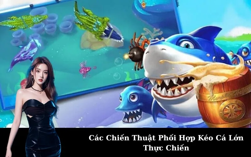 Các Chiến Thuật Phối Hợp Kéo Cá Lớn Thực Chiến