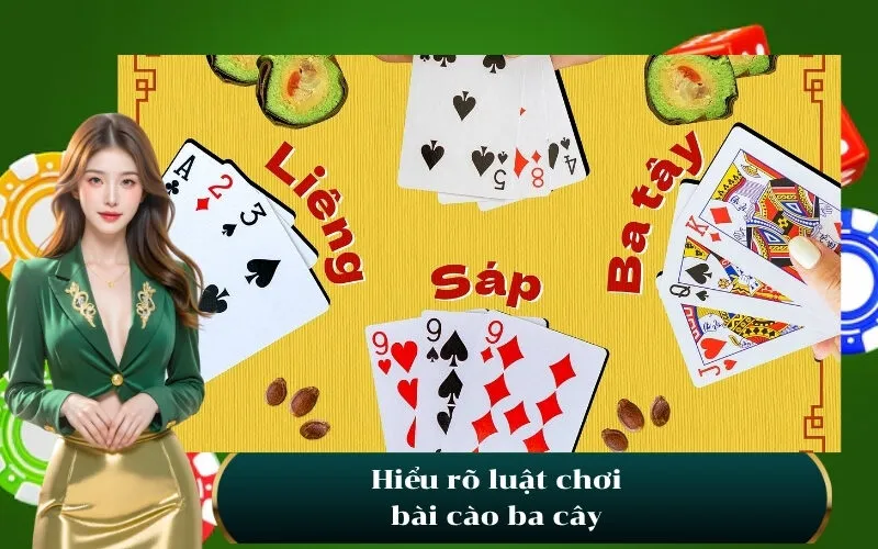 Hiểu rõ luật chơi bài cào ba cây